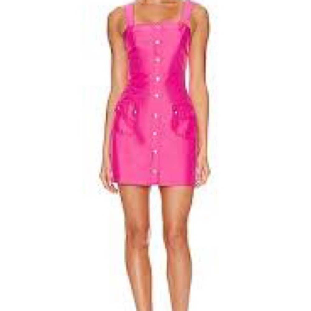 Amanda Uprichard Fuchsia Mini Dress